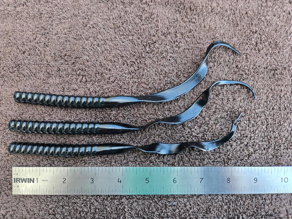 Killer 8" Giant Black Worms