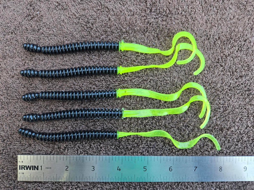 Killer 6" Black Ring Worms