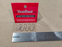 Load image into Gallery viewer, Trout Worm hooks, 10pk