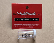 Load image into Gallery viewer, Trout Cricket hook, 10pk