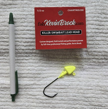 Load image into Gallery viewer, Killer Swimbait Lead Heads